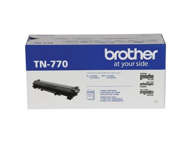 Brother TN 770 Black Toner Cartridge Extra High Yield 24295750