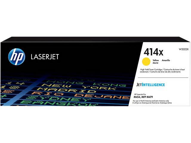 HP 414X High Yield LaserJet Toner Cartridge - Yellow