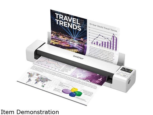 Brother DS940DW Duplex and Wireless Compact Mobile Document Scanner