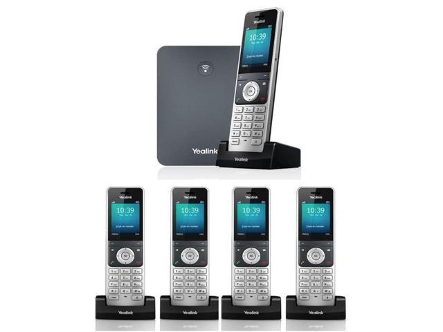 Yealink IP Phone W76P Bundle W70B Base & W56H handset + 4 x W56H