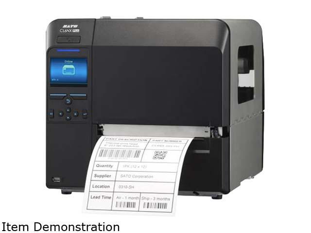 SATO CL6NX PLUS 203DPI 65 THERMAL TRANSFER PRINTER LANUSBSERBLUETOOTH