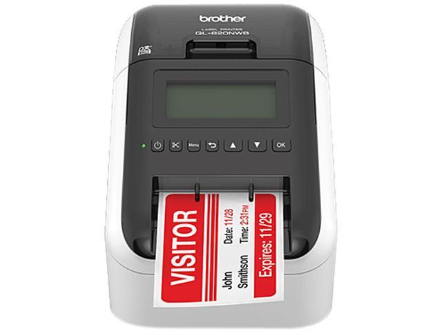 Brother Label Printer Black/White Plastic QL-820NWB