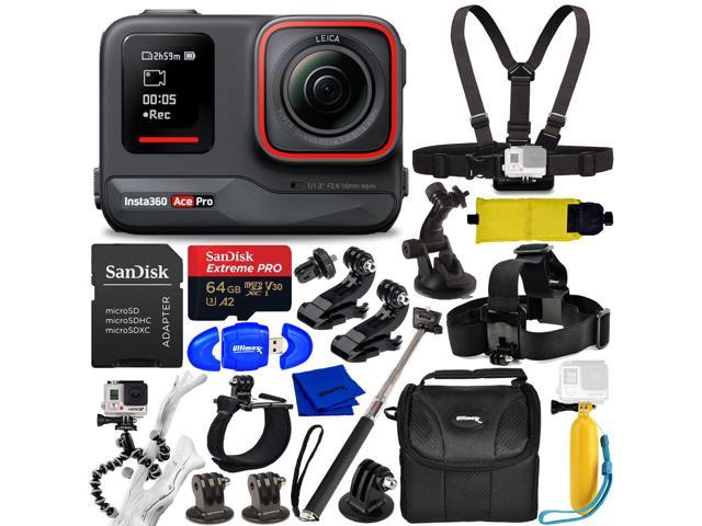 Insta360 ACE 8K Pro Action Camera CINSAAJA - 17PC Accessory Bundle