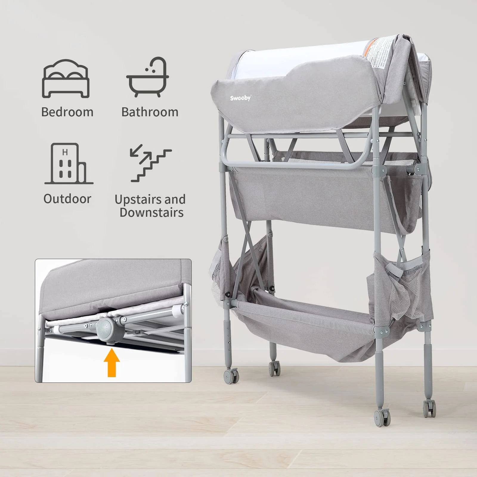 Sweeby Portable Baby Changing Table
