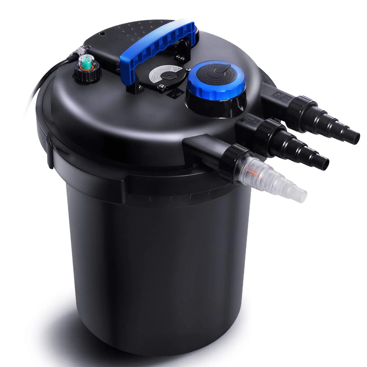 HAPPYGRILL Pond Filter 4000 Gallons Pond Pressure Bio Filter