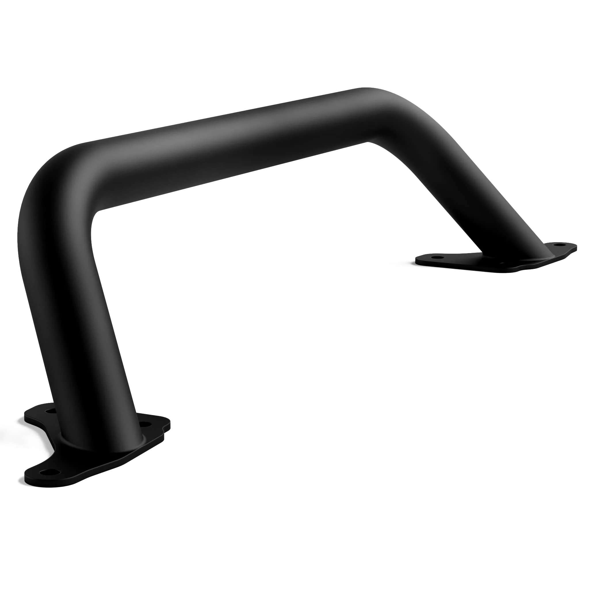 RockTrix Black Front Brush Guard, Steel Bar Grille Guard