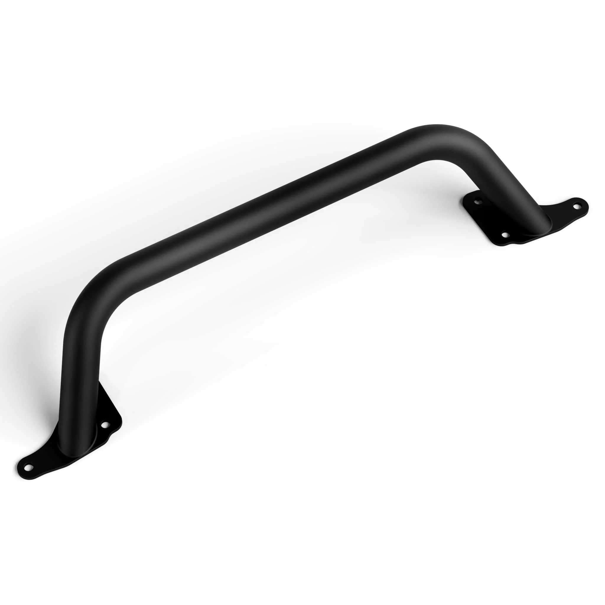 RockTrix Black Front Brush Guard, Steel Bar Grille Guard