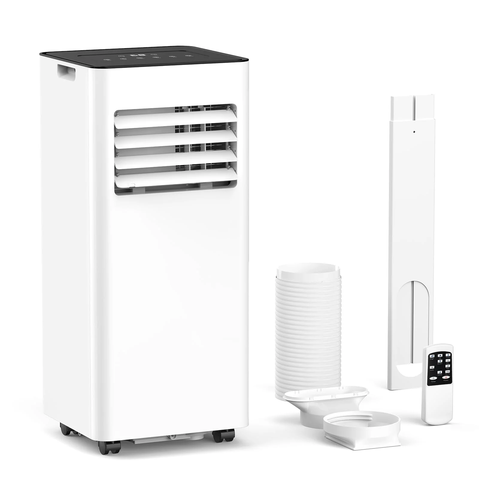 ZAFRO 10,000 BTU Portable Air Conditioners Cool Up to 450 Sq.Ft