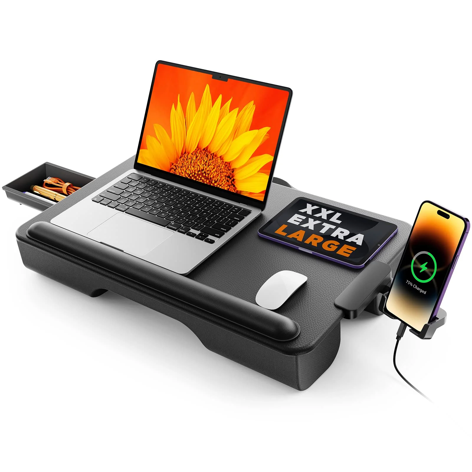 SAIJI Portable Laptop Desk, Fits Up to 17