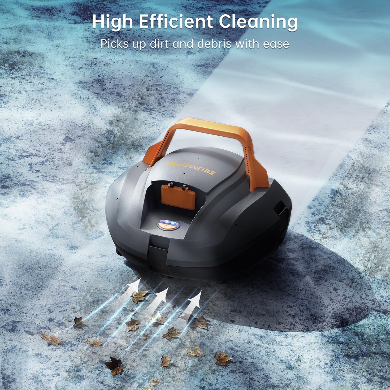 CoasTeering Cordless Robotic Pool Vacuum Cleaner