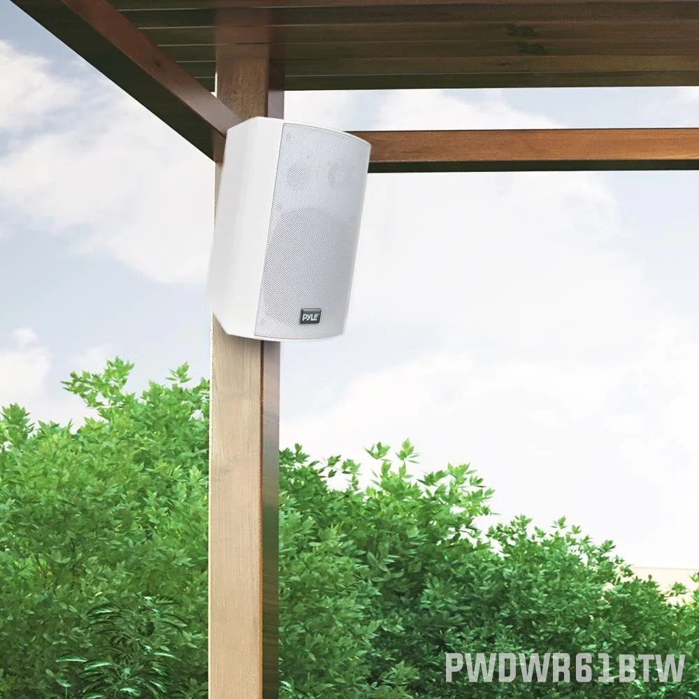 Pyle Outdoor Waterproof Wall-Mount Patio Stereo Speaker
