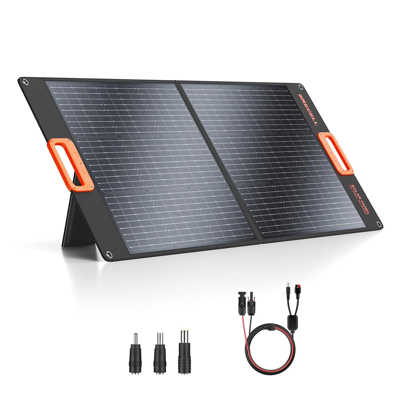 GRECELL 100W Portable Solar Panel for Power Station Generator