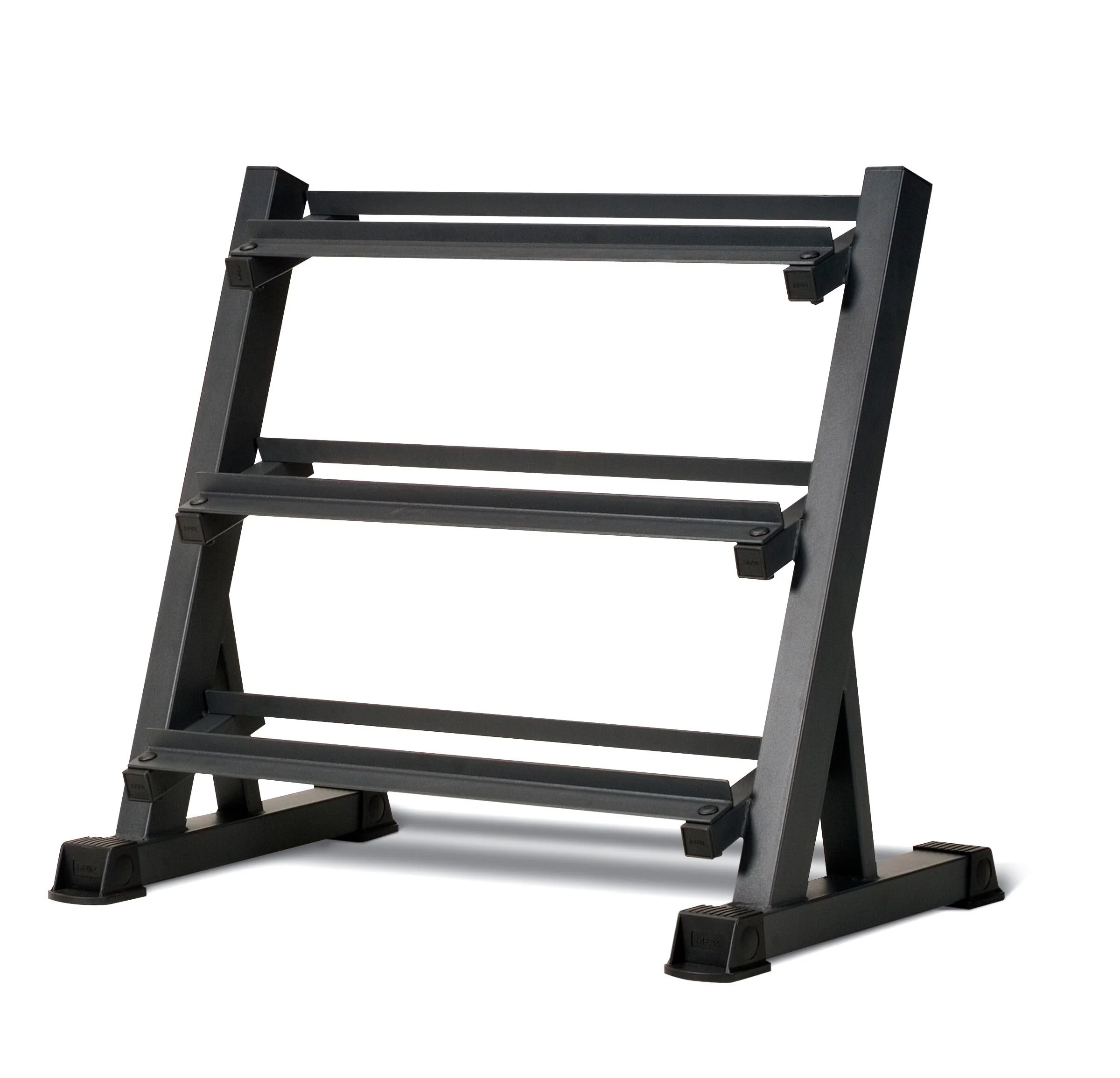 Marcy 3-Tier Dumbbell Rack Multilevel Weight Storage Organizer