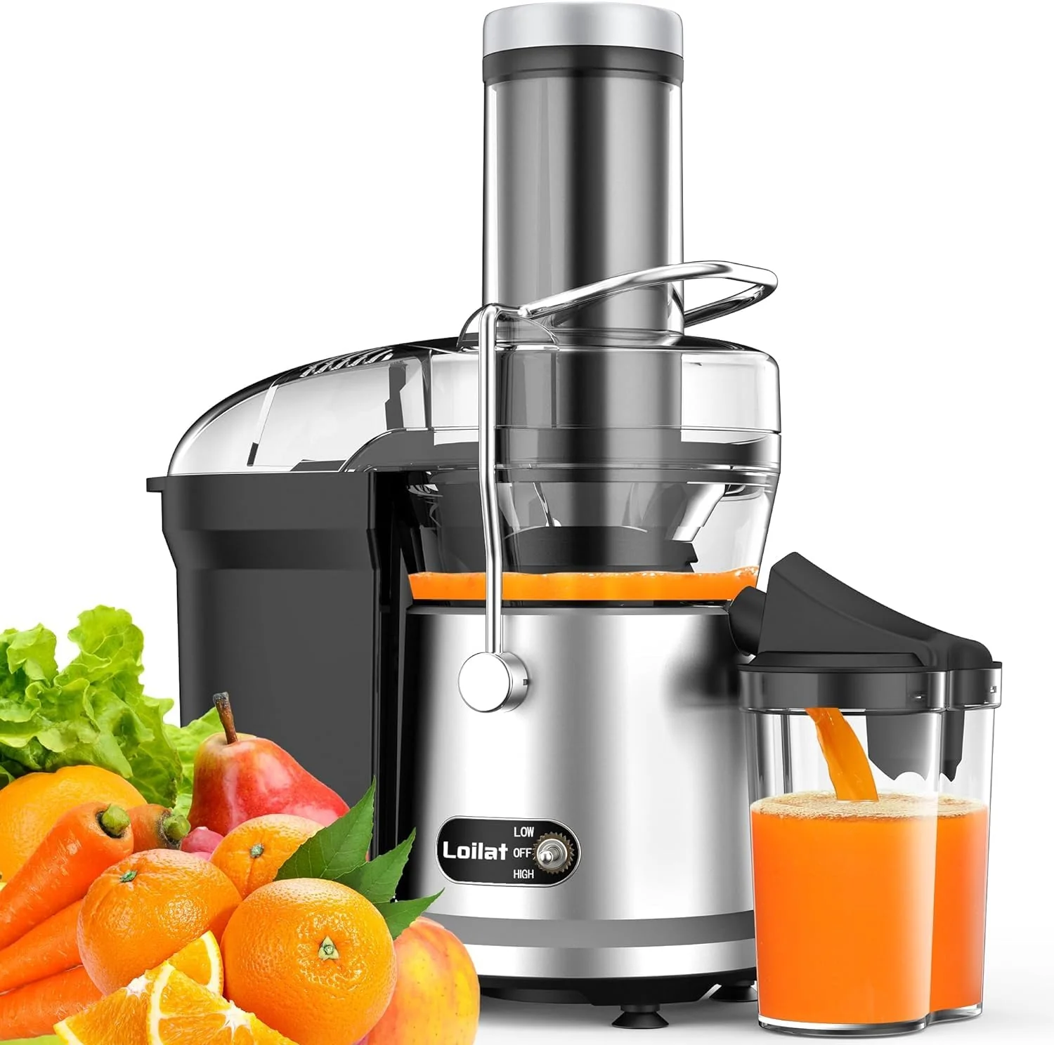 Loilat 1200W Juicer Machine with 3