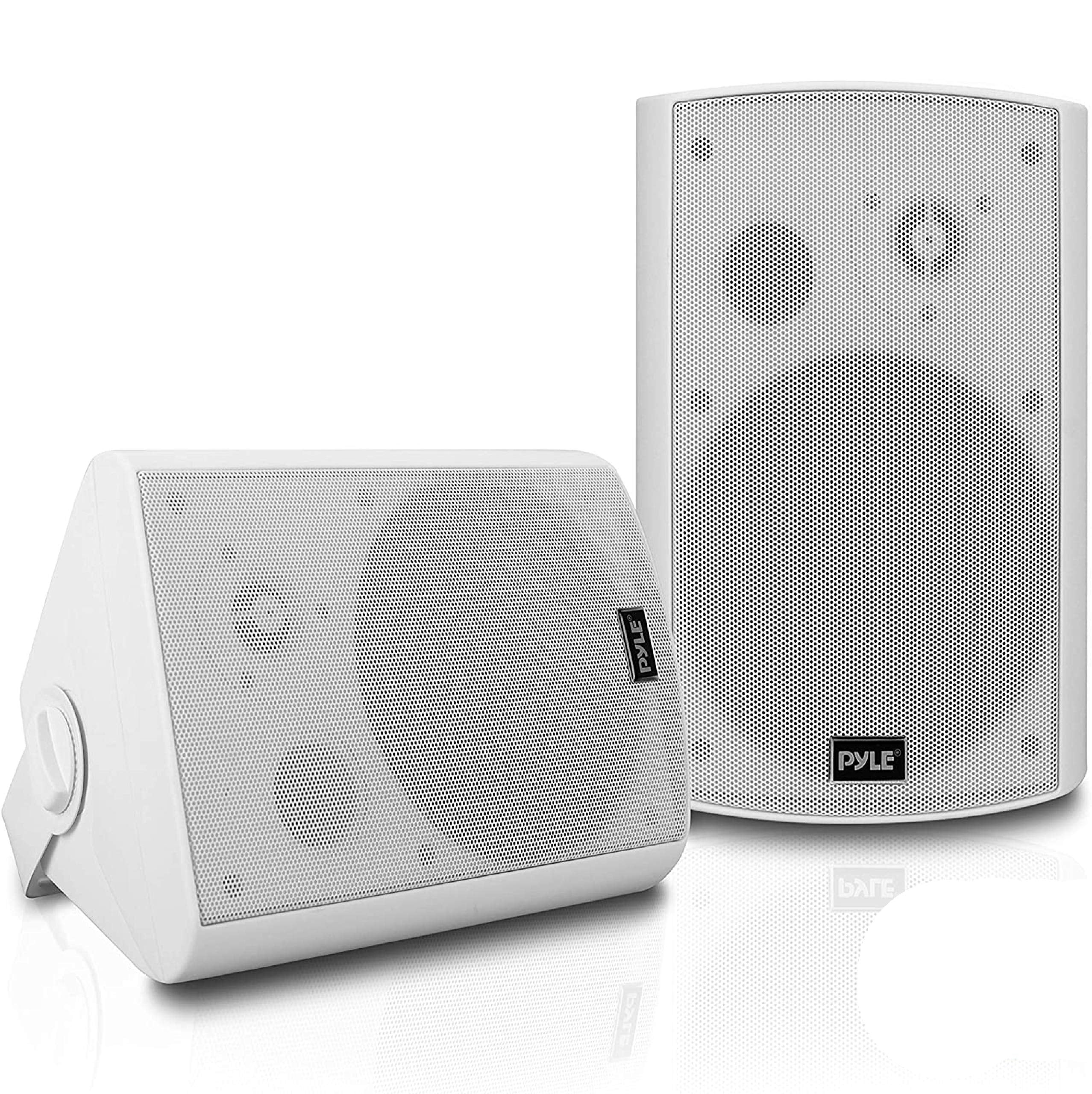 Pyle Outdoor Waterproof Wall-Mount Patio Stereo Speaker