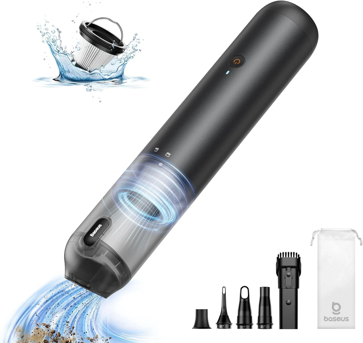 Baseus Portable Cordless Car Vacuum Cleaner High Power