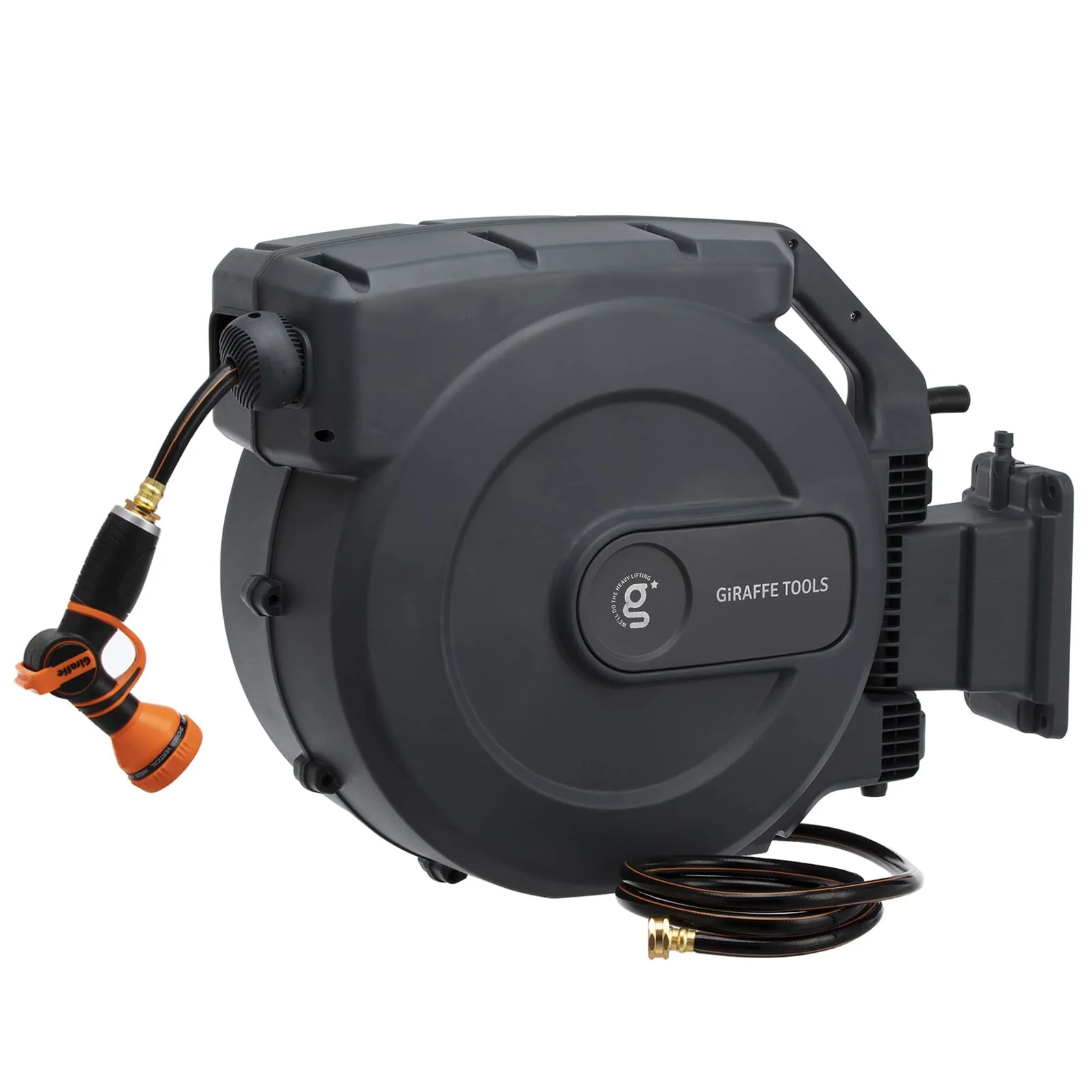Giraffe Tools Retractable Garden Hose Reel 5/8