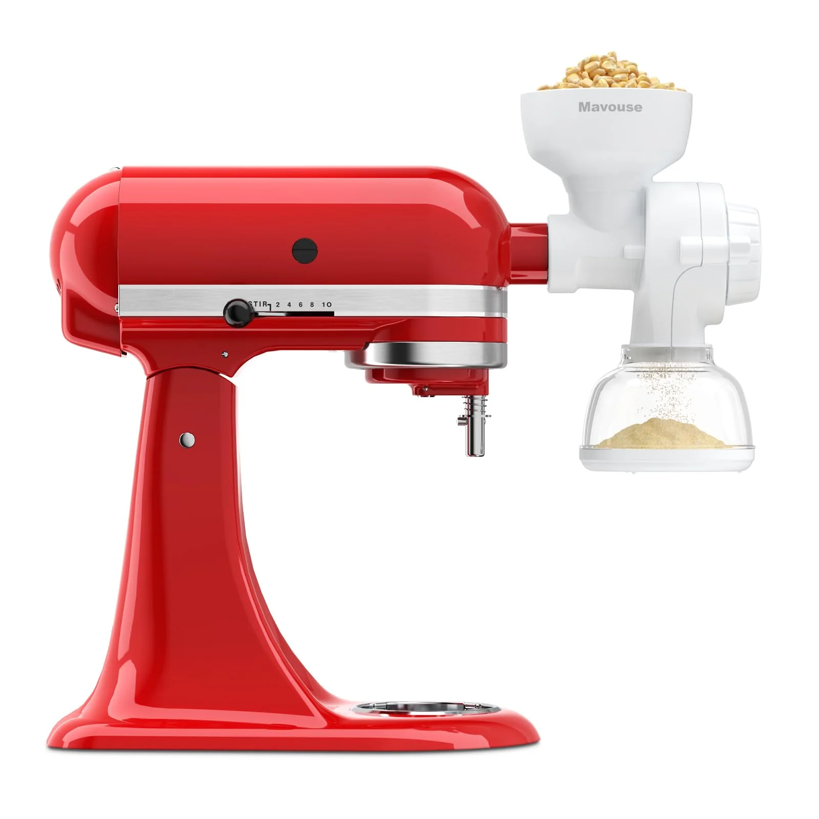 Mavouse Grain Mill Attachment For Kitchenaid Stand Mixer