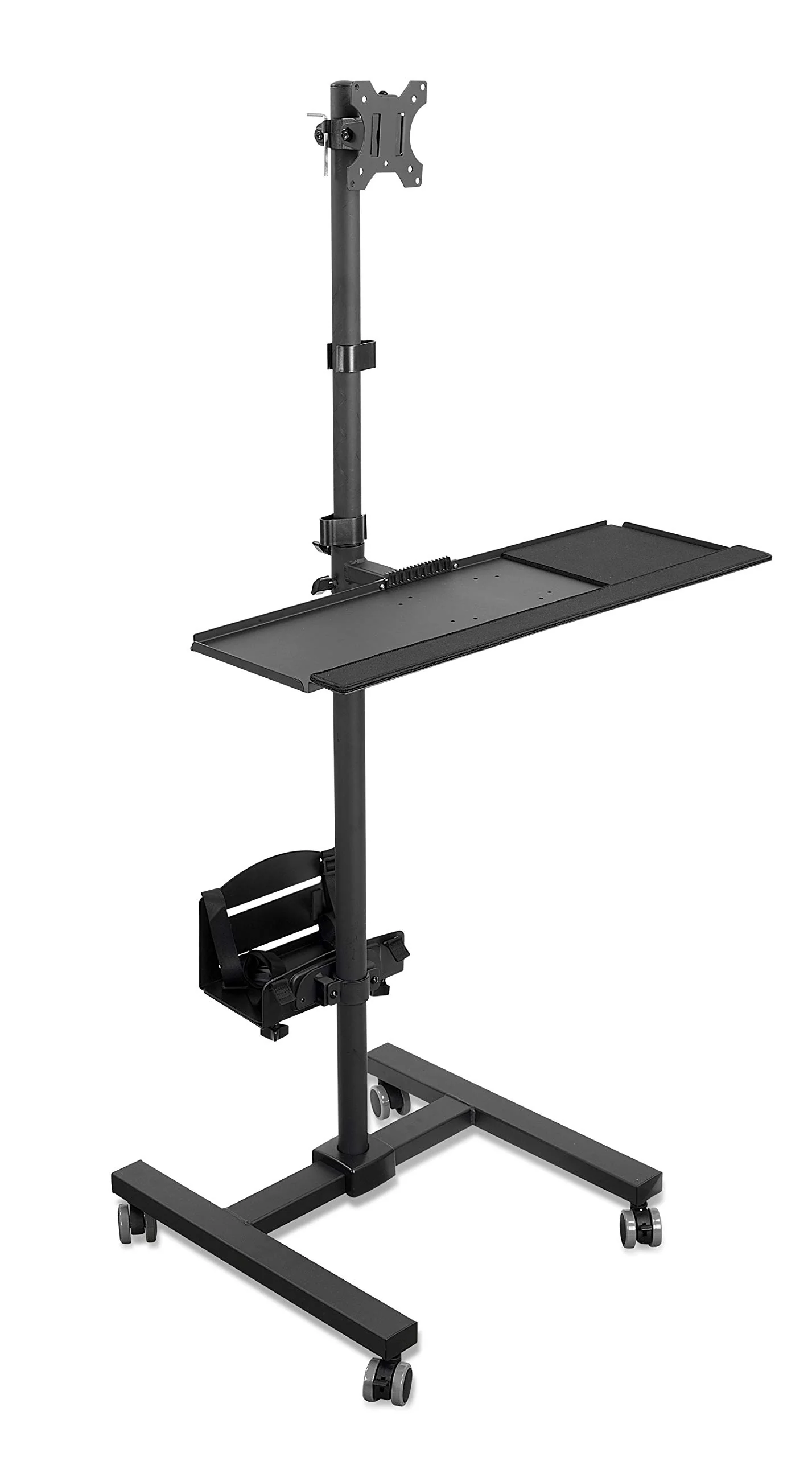 Mount-It! Rolling Computer Cart, Mobile Workstation