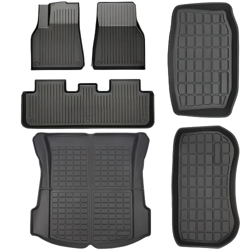 SUPER LINER Floor Mats for Tesla Model 3 Custom Fit 2021-2023