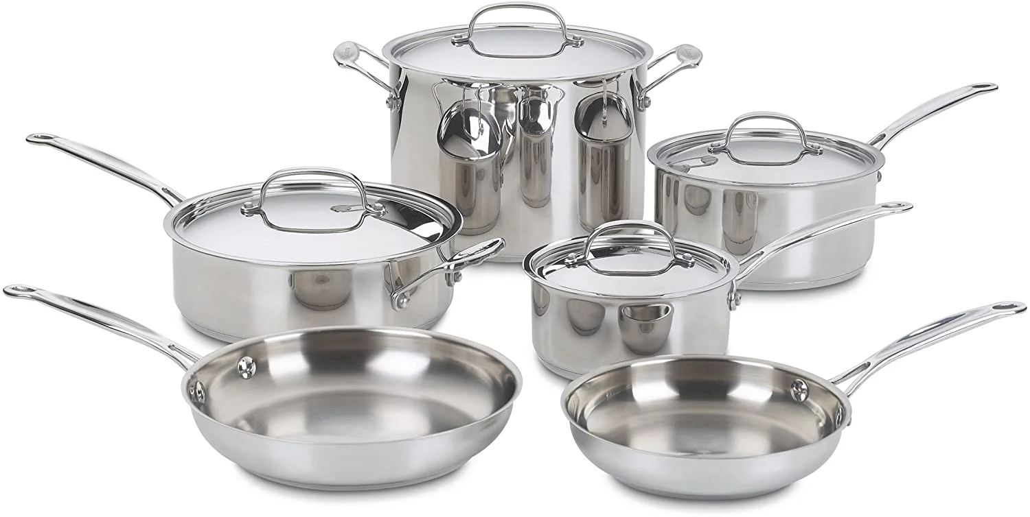 Cuisinart Chef's Classic Stainless Steel Cookware Set