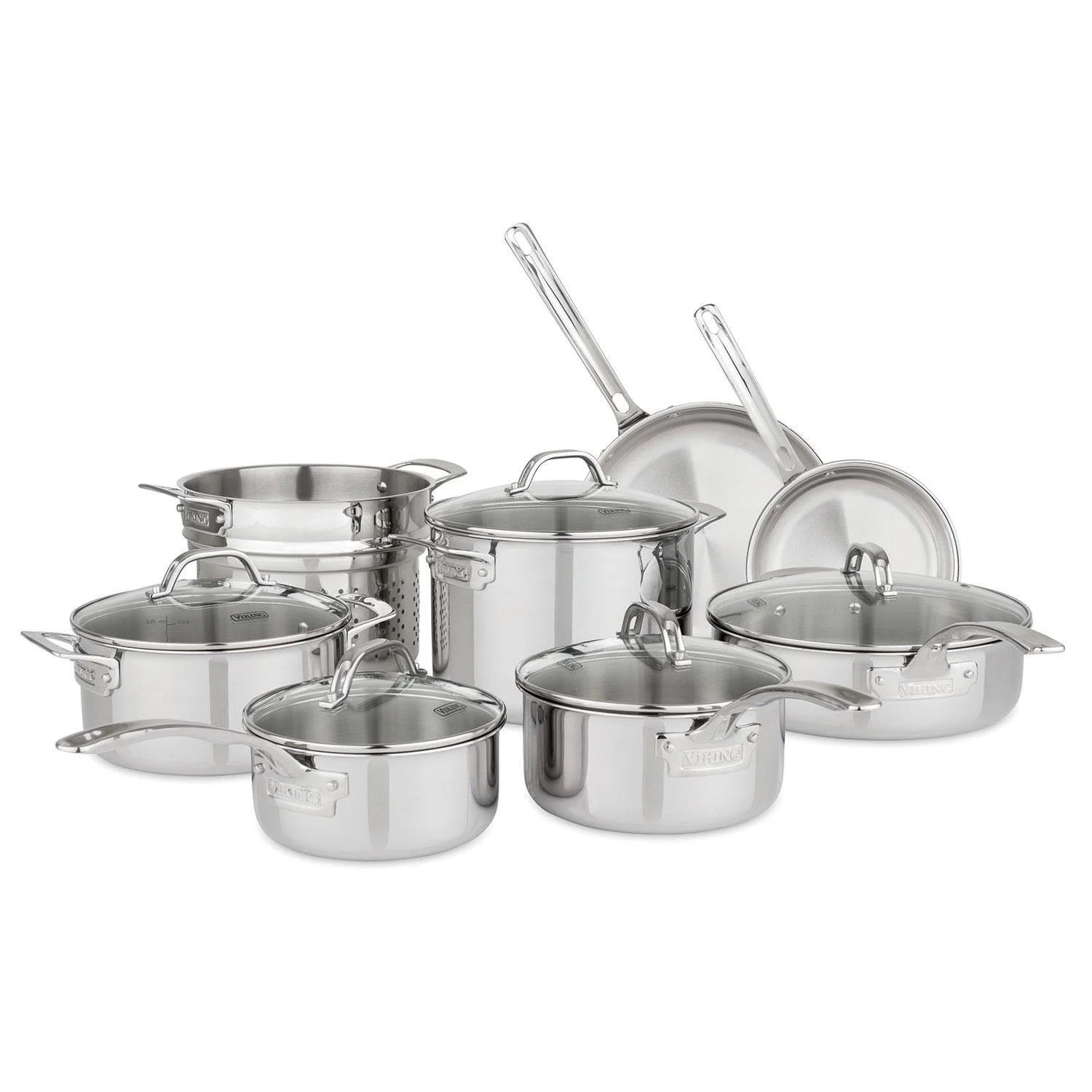 Viking 40011-9993NC 13-Piece Tri-Ply Cookware Set