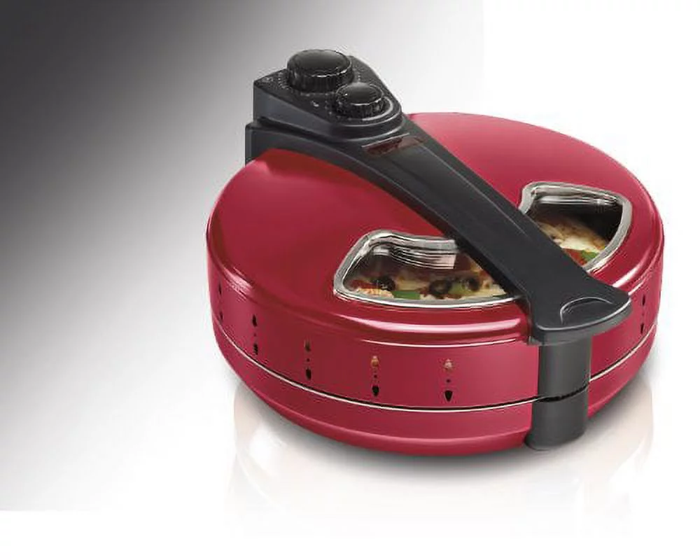 Hamilton Beach 31700, 12 Inch Cooker, Red Pizza Maker