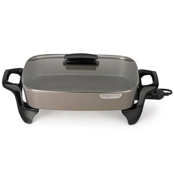 Presto 16 Electric Ceramic Skillet with Glass Cover
