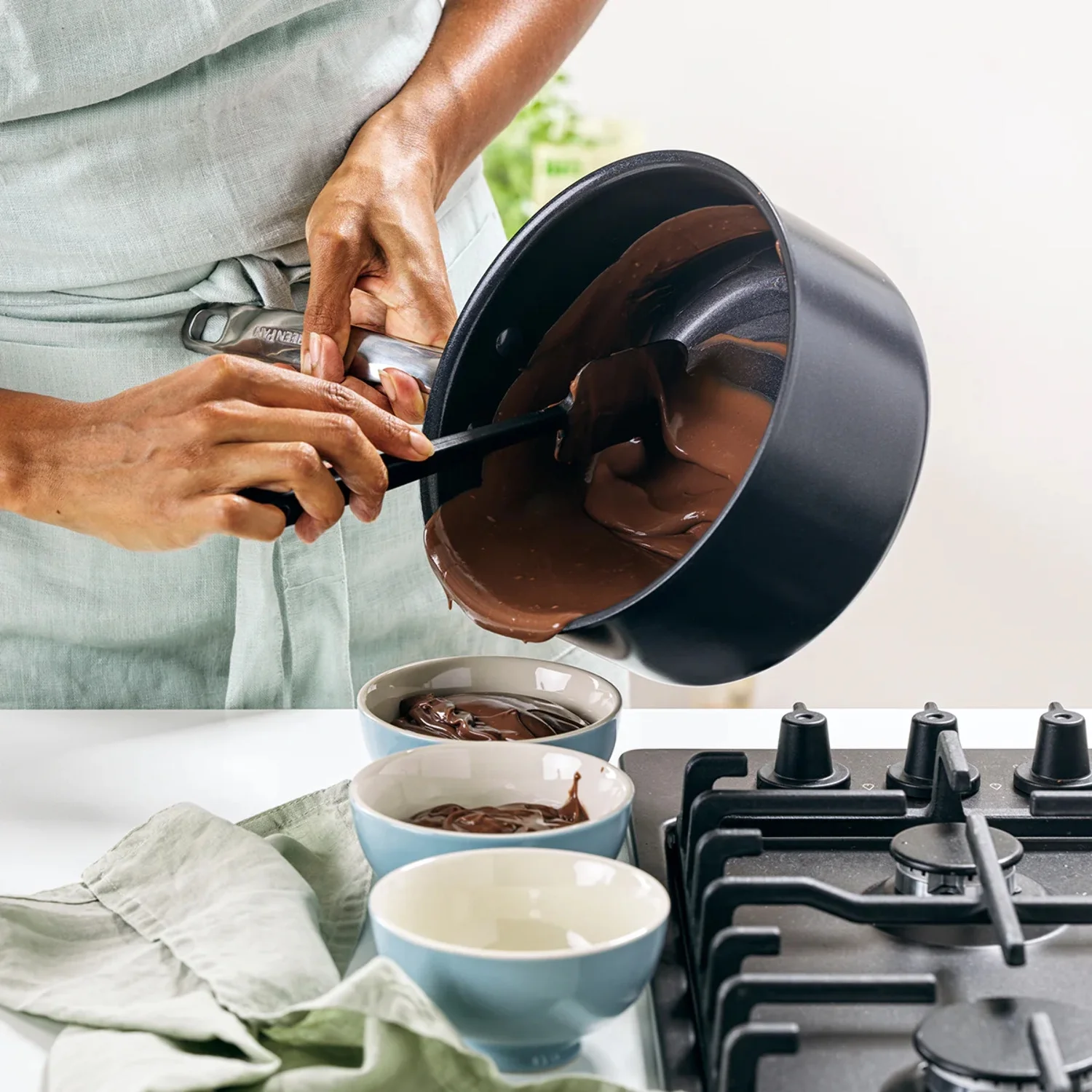 GreenPan Chatham Black Ceramic Nonstick 11-Piece Cookware Set