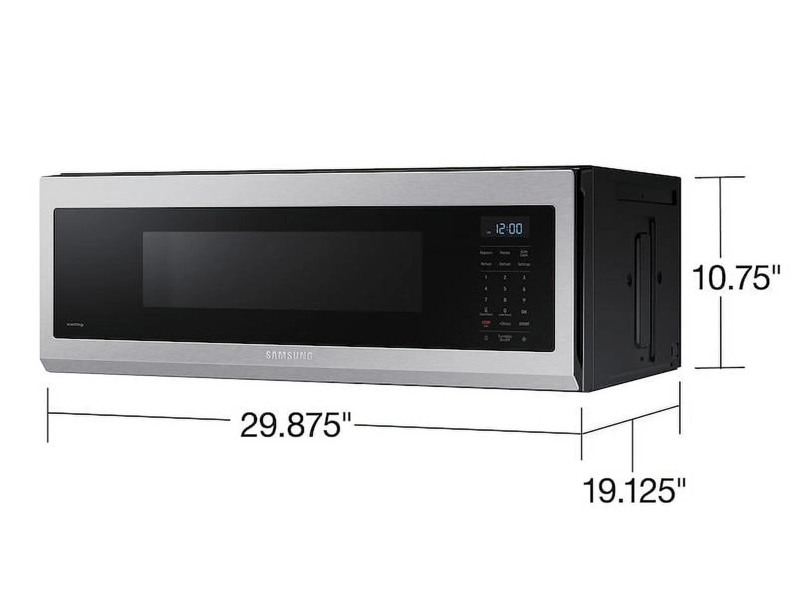 SAMSUNG ME11A7510DS over the range microwave