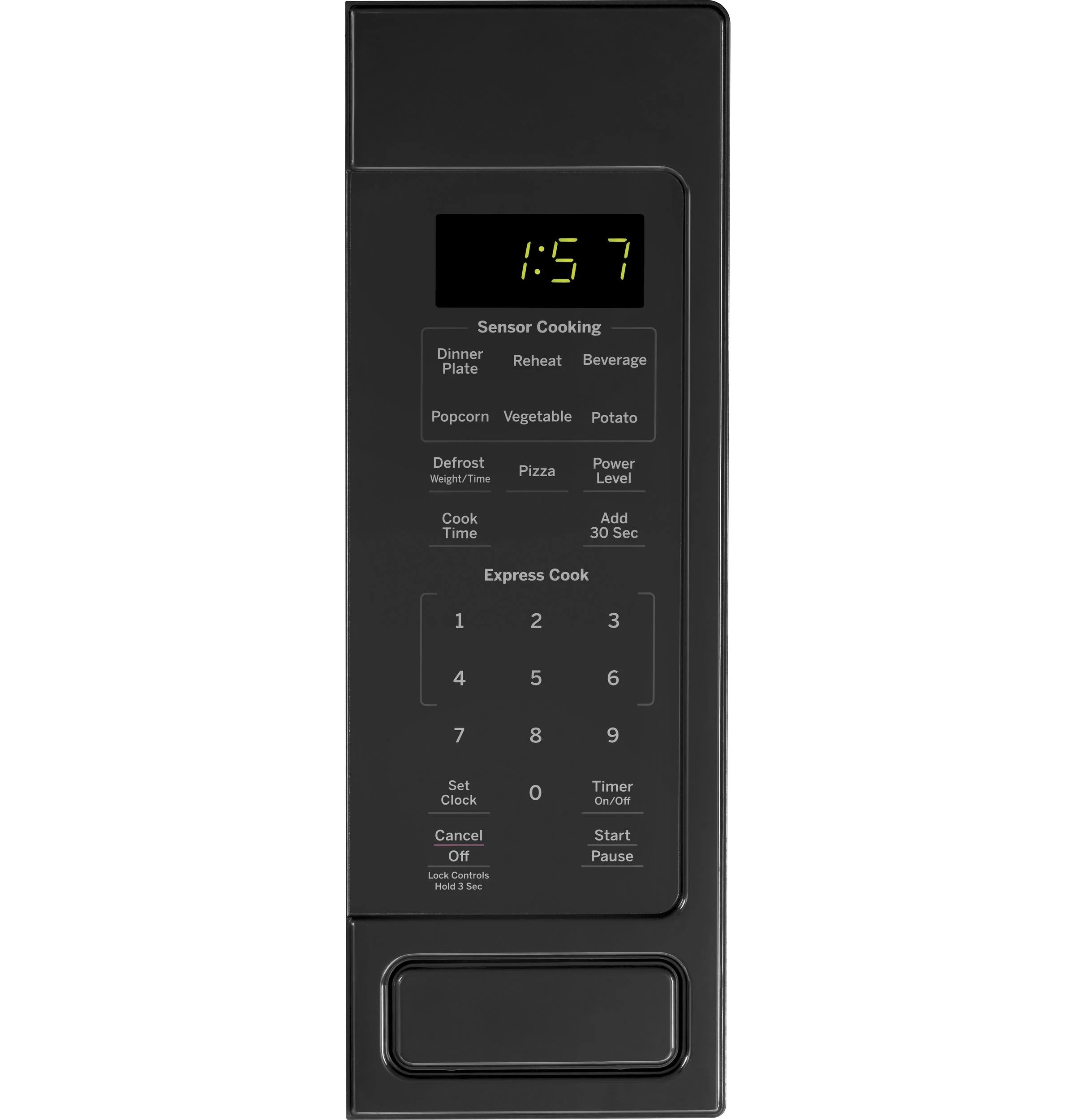 GE APPLIANCES JES1657DMBB countertop microwave