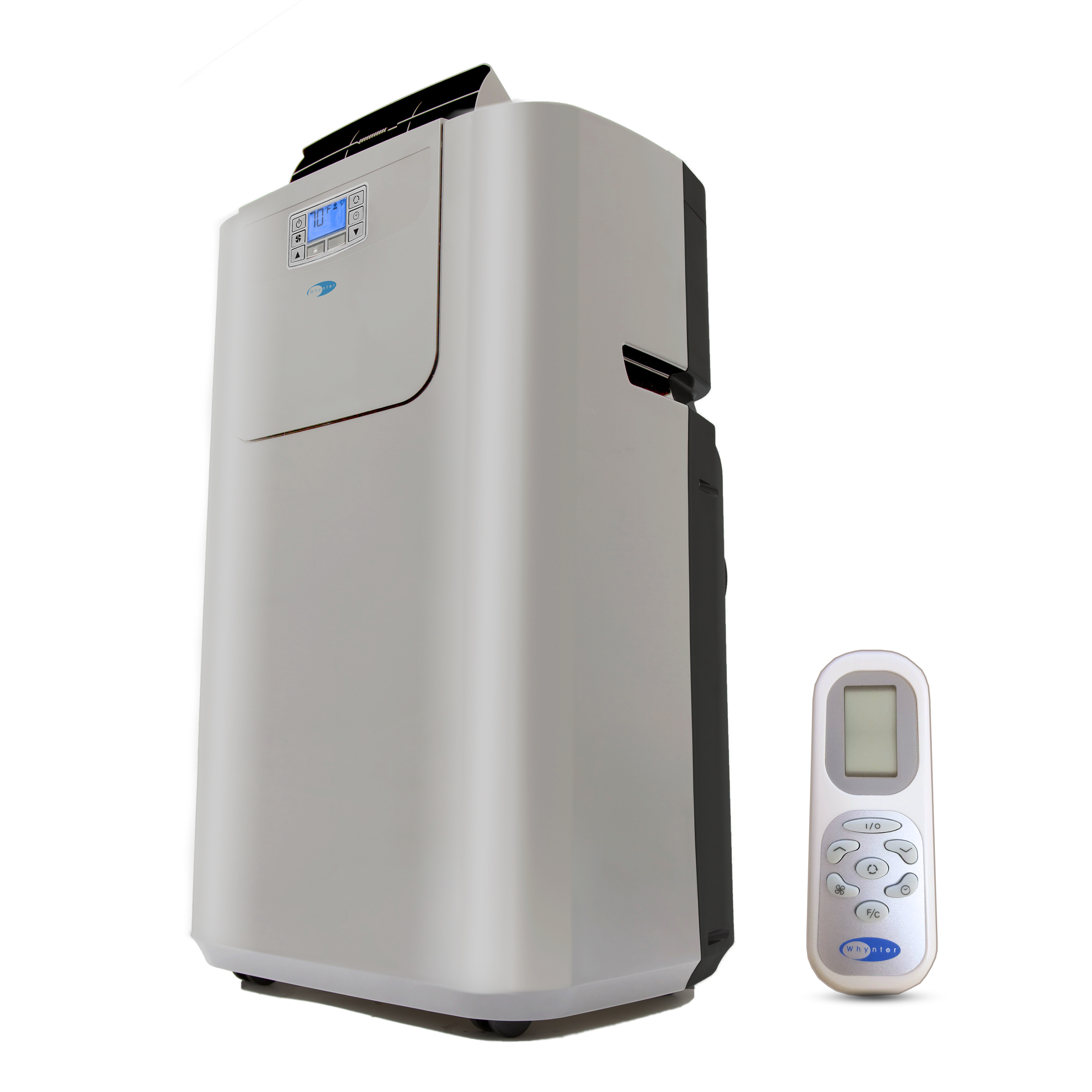 Whynter - 400 Sq. Ft. Portable Air Conditioner - Silver