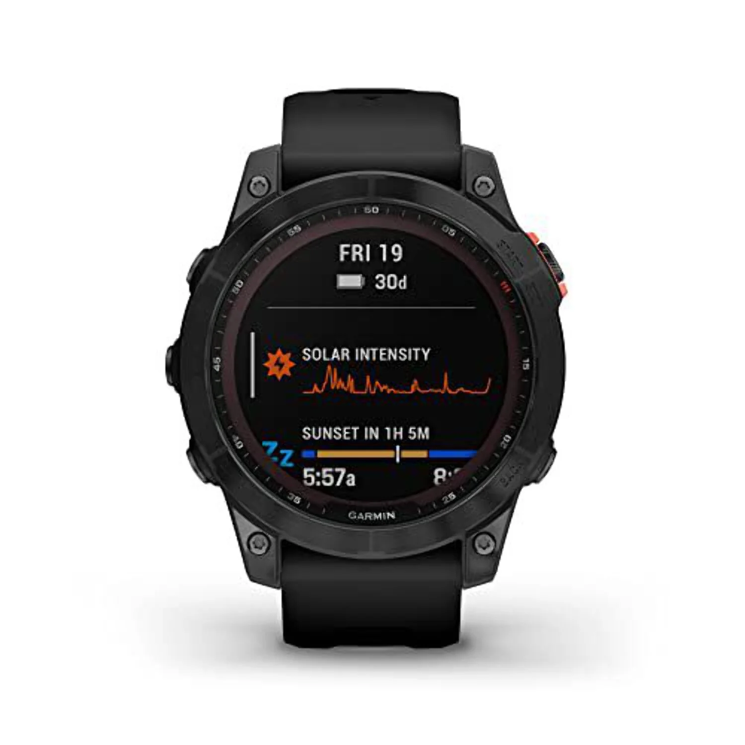 Garmin fenix 7 - Solar Edition, Slate Gray with Black Band