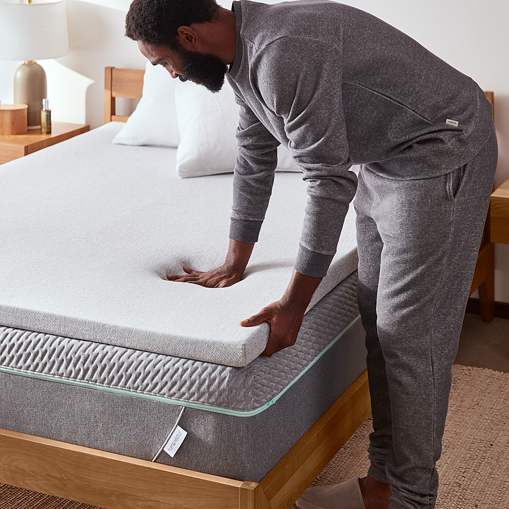 Tuft & Needle - Mattress Topper - King - Heather Gray