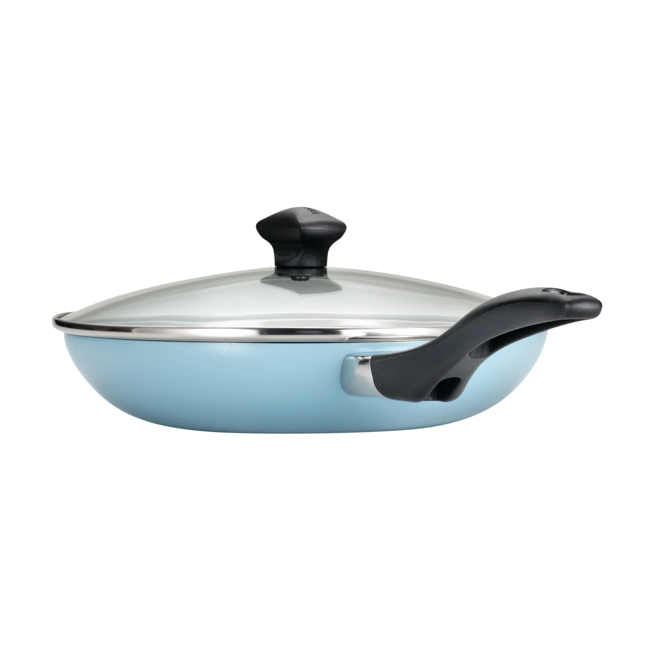 Farberware Dishwasher Safe 15 Piece Nonstick Pots and Pans Set, Aqua