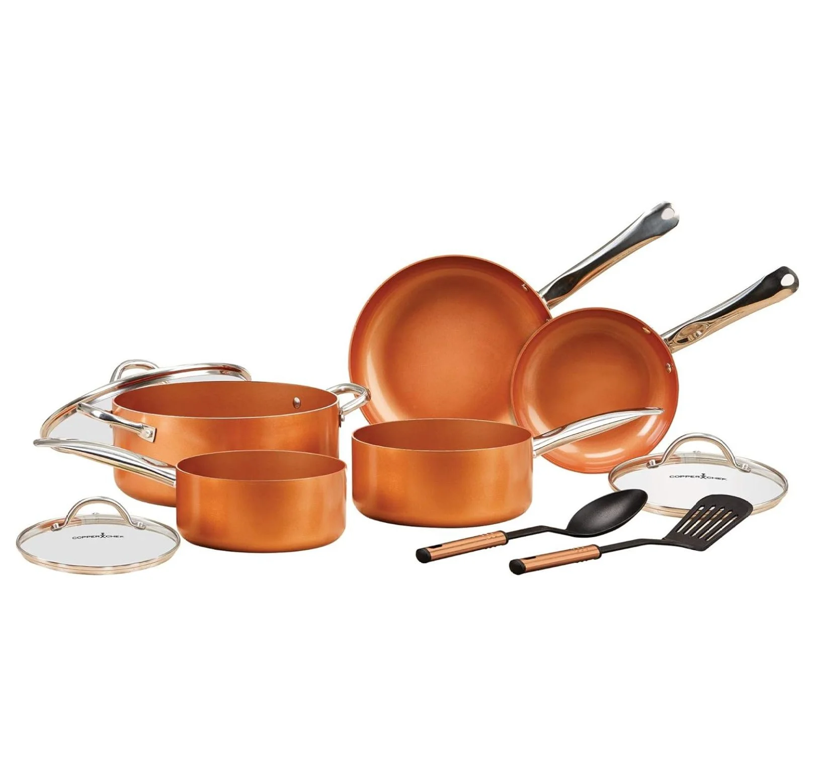 10 Piece Nonstick Pan Set, with CeramiTech