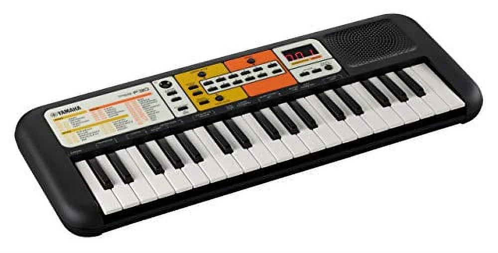 Yamaha PSSF30 37 Mini Key Black Orange Keyboard