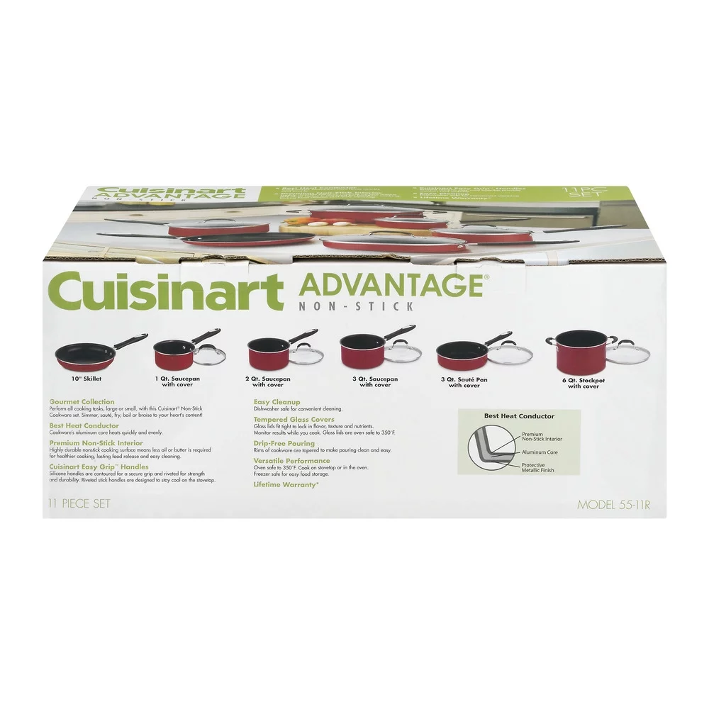 Cuisinart Advantage Non-stick 11 Piece Cookware Set