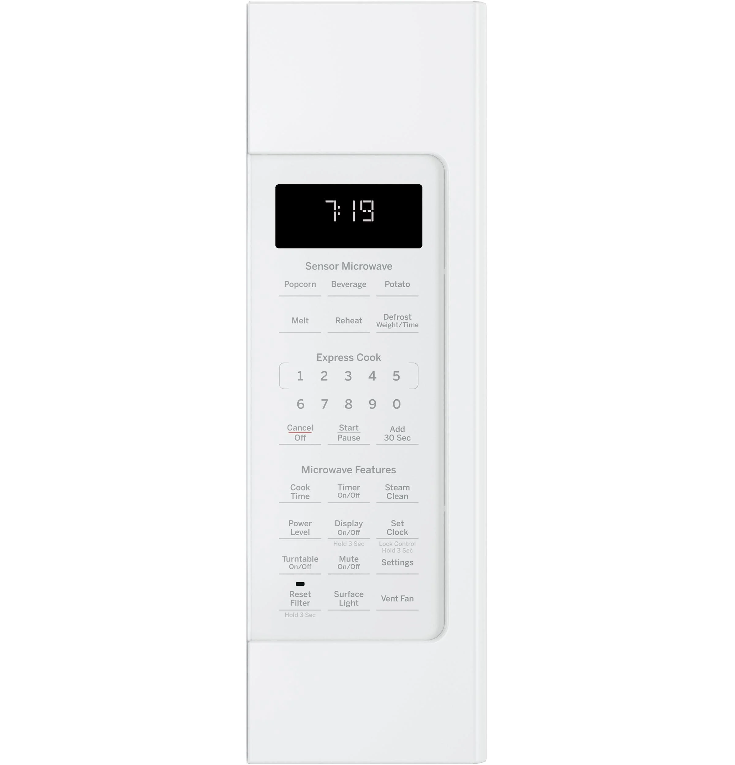 GE APPLIANCES JVM7195DKWW over the range microwave