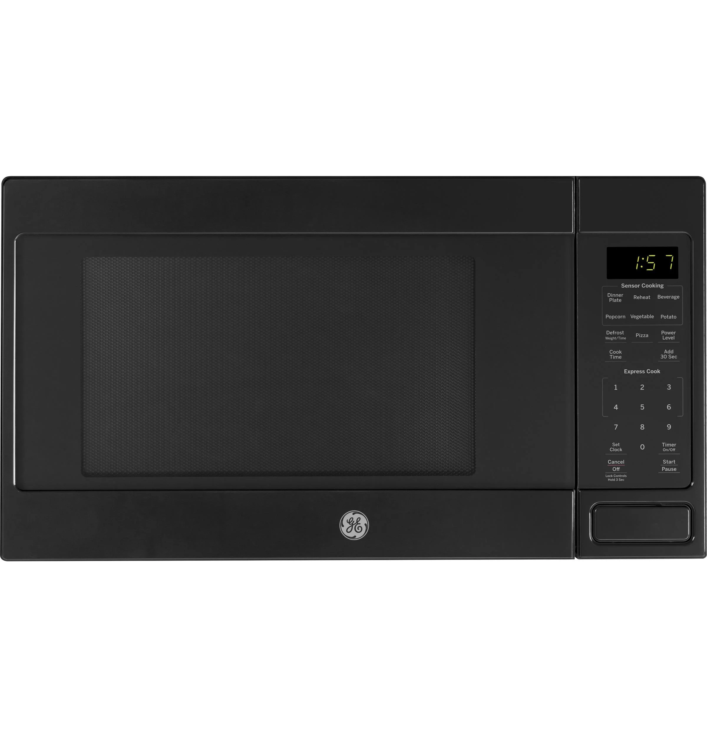GE APPLIANCES JES1657DMBB countertop microwave