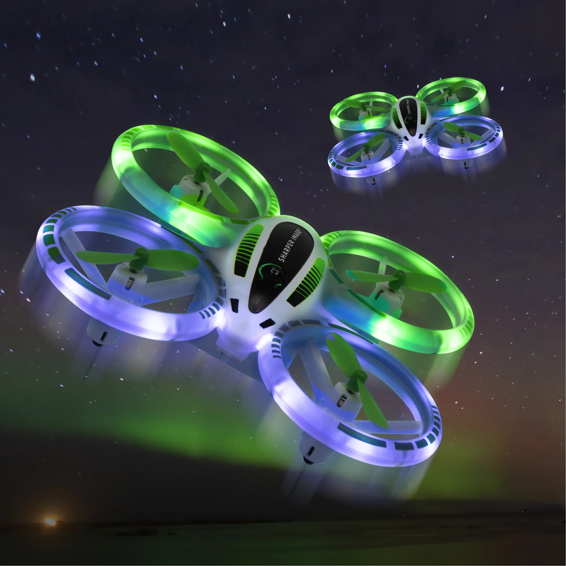SHARPER IMAGE LED DRONE 5IN