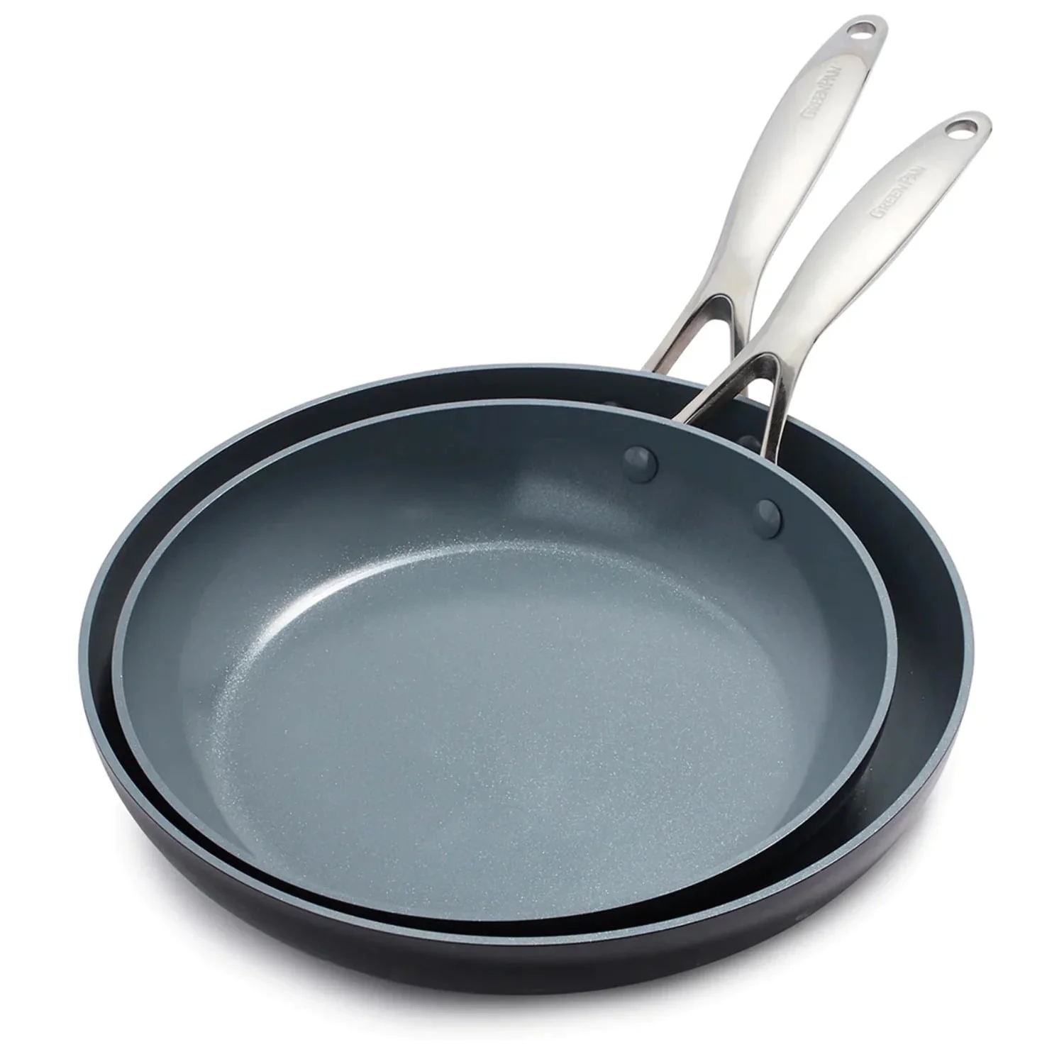 GreenPan Valencia Pro Healthy Ceramic Nonstick 2pc Frypan Set