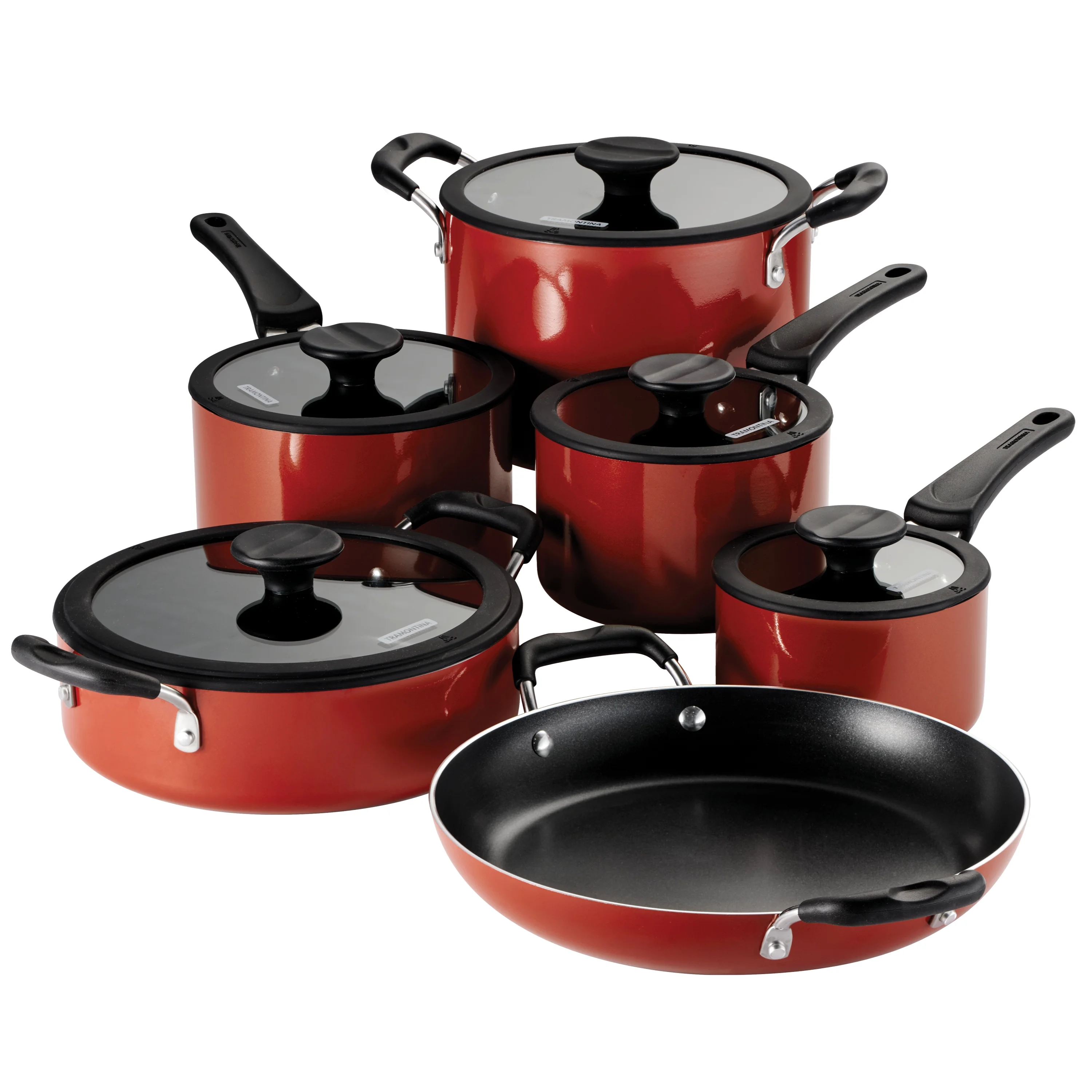 Tramontina Nesting 11 Piece Nonstick Cookware Set 80156/042DS