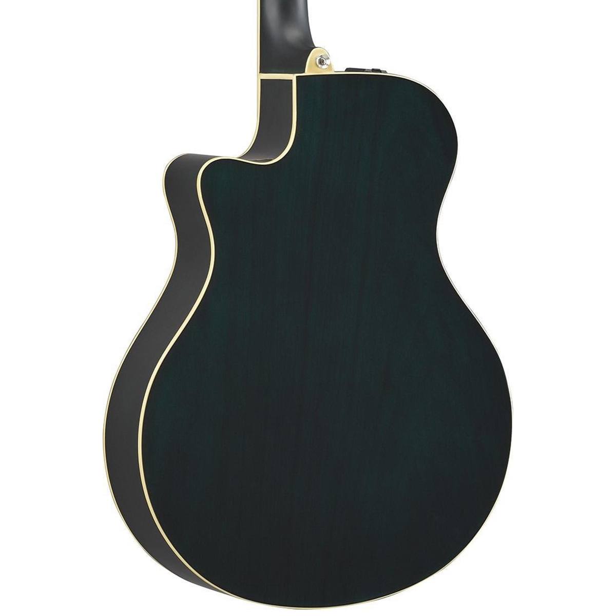 Yamaha APX600 Oriental Blue Burst Thinline Acoustic Electric Guitar