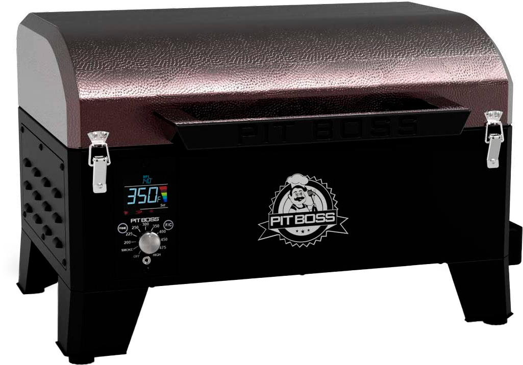 Pit Boss - Table Top Pellet Grill - Mahogany