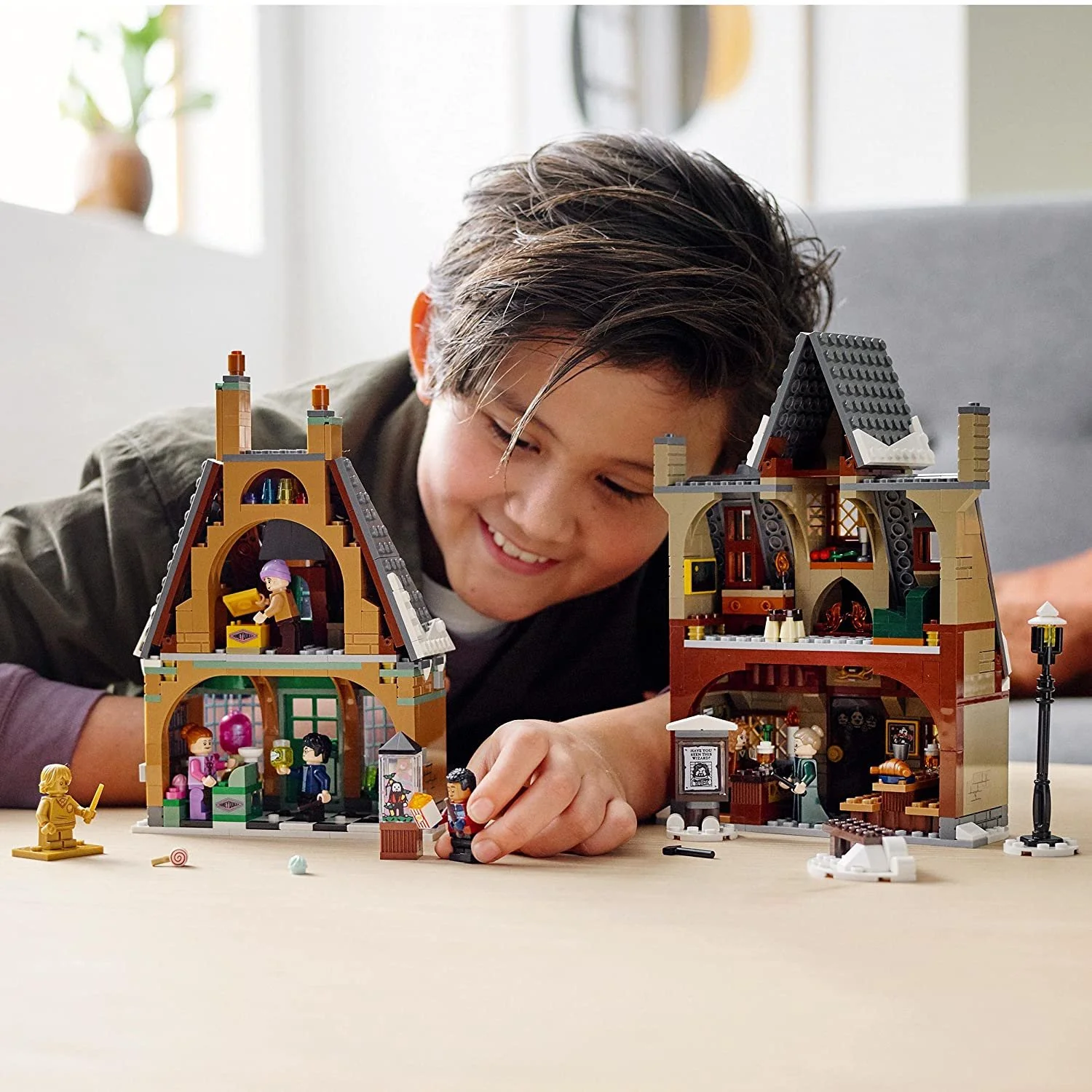 LEGO Harry Potter Hogsmeade Village 76388 Building Set (851 Pieces)