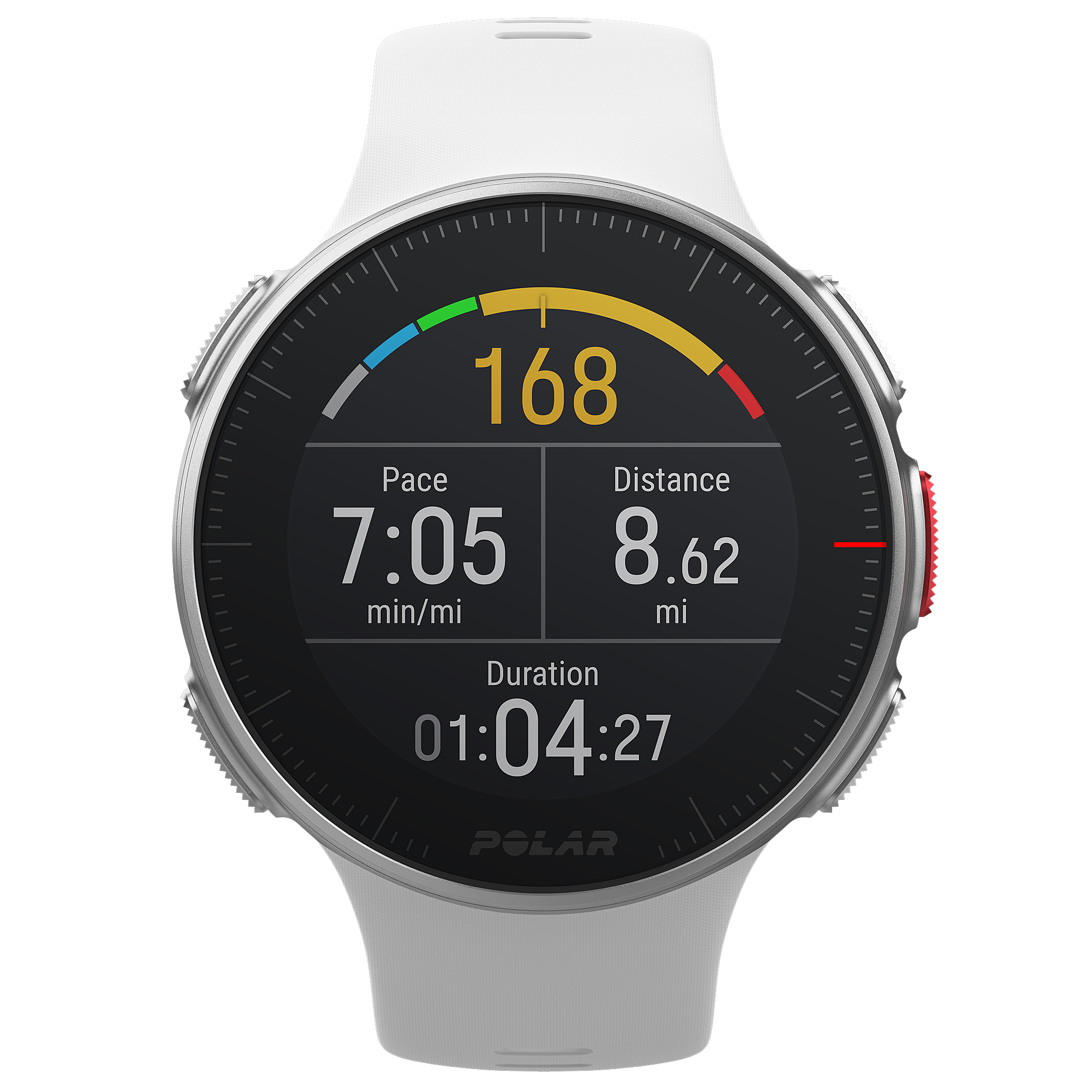 Polar Vantage V Multi Sport GPS Watch- White- WITH Heartrate