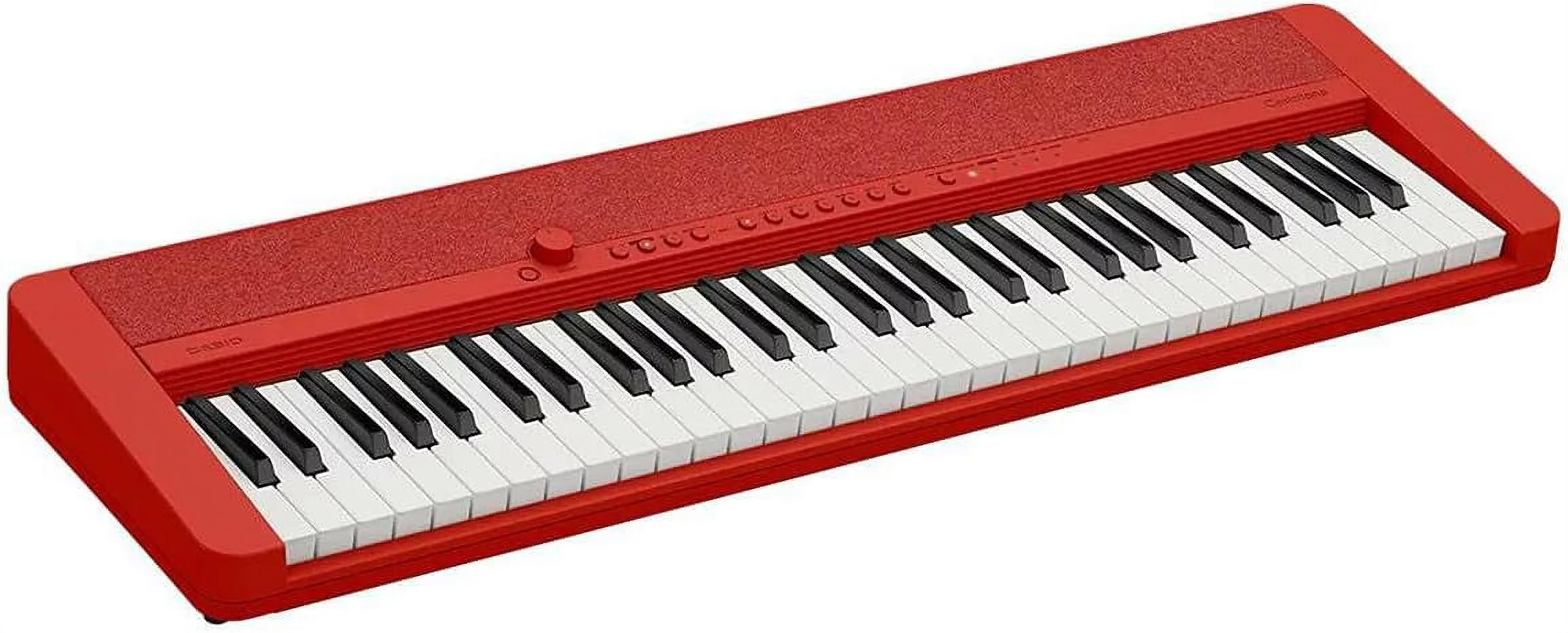 Casio CTS1 61 Key Portable Keyboard in Red