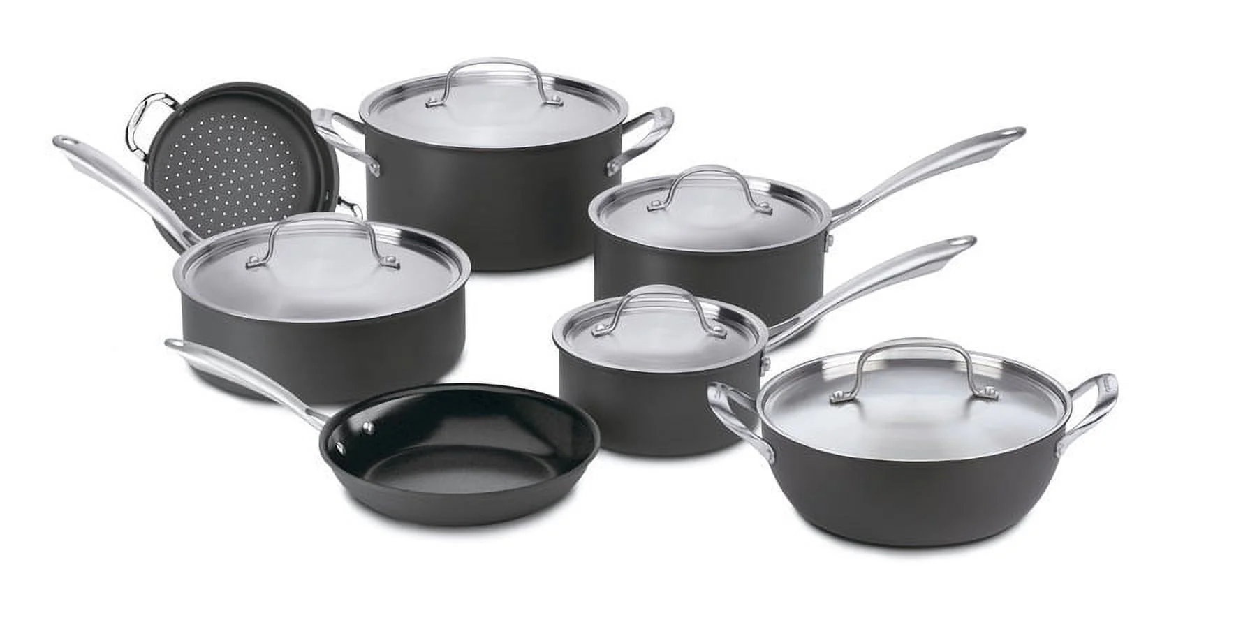 Cuisinart GreenGourmet Hard Anodized 12 Piece GreenGourmet® Set