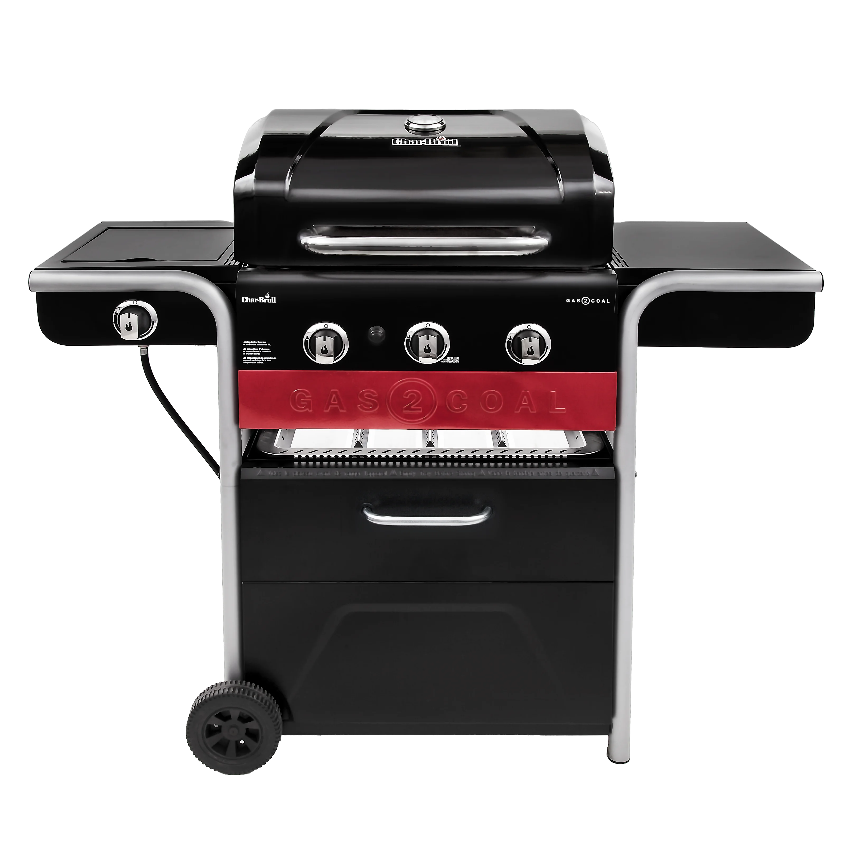 Charbroil Gas2Coal® 3-Burner Hybrid Grill